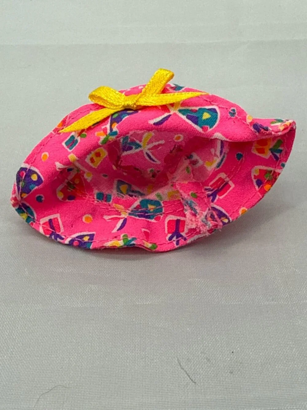 Vtg 1997 Barbie Kelly Doll Fashion Avenue Pink Floppy Hat Birthday Bow